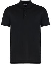 Burberry - Short Sleeve Cotton Polo Shirt - Lyst