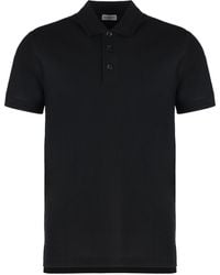 Burberry - Short Sleeve Cotton Polo Shirt - Lyst