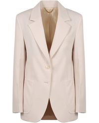 Victoria Beckham - Katherine Single-Breasted Jacket With Two Buttons - Lyst