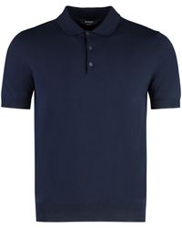 K-Way - Pleyne Knitted Cotton Polo Shirt - Lyst
