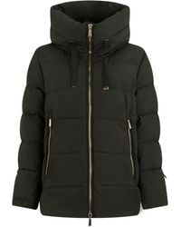 Moorer - Padded Jacket With Hood - Lyst