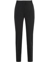 Pinko - Bello Stretch Viscose Trousers - Lyst