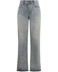 Amiri - 5-pocket Straight-leg Jeans - Lyst
