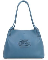 Etro - Borsa shopping piccola Libra in pelle - Lyst