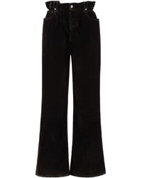 Miu Miu - Pantaloni ampi in velluto - Lyst