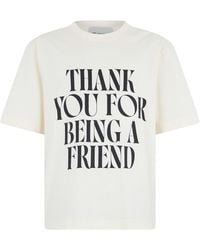 Ami Paris - Cotton T-Shirt With Print - Lyst