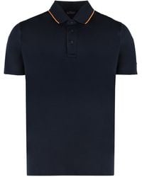 Paul & Shark - Short Sleeve Cotton Polo Shirt - Lyst