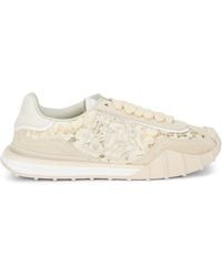 Dolce & Gabbana - Low-Top Sneakers With Lace Inserts - Lyst