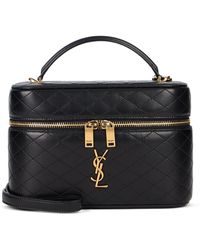 Saint Laurent - Shoulder Bag Gaby Vanity Leather Lambskin - Lyst