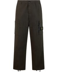 Stone Island - Pants With Pockets - Lyst