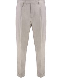 Paolo Pecora - Slim Fit Chino Trousers - Lyst