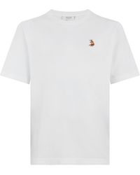 Maison Kitsuné - T-Shirt Cotton T-Shirts - Lyst