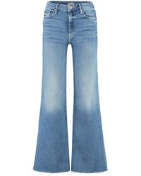 Mother - Jeans The Roller straight leg a 5 tasche - Lyst