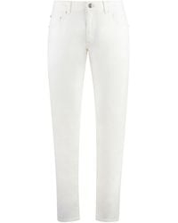 Etro - 5-pocket Straight-leg Jeans - Lyst