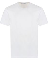 Comme des Garçons - Cotton Crew-neck T-shirt - Lyst