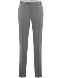 Canali - Tailored Wool Trousers - Lyst