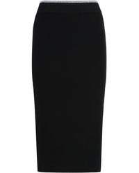 Pinko - Nuova Guinea Ribbed Knit Skirt - Lyst