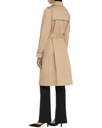 A.P.C. - Greta Double-breasted Trench Coat - Lyst