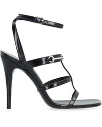 Gucci - Slim Horsebit Leather Sandal - Lyst