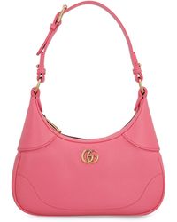 Gucci - Aphrodite Leather Shoulder Bag - Lyst