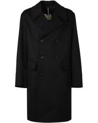 Mackintosh - Double-Breasted Wool Coat - Lyst