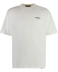 Represent - Cotton Crew-Neck T-Shirt - Lyst