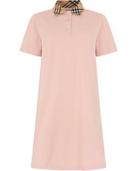 Burberry - Mini Dress - Lyst