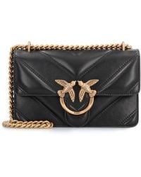Pinko - Borsa a tracolla Love Bag mini in pelle - Lyst
