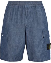 Stone Island Casual shorts for Men - Up to 30% off at Lyst.com