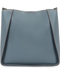 Stella McCartney - Logo Vegan Leather Shoulder Bag - Lyst