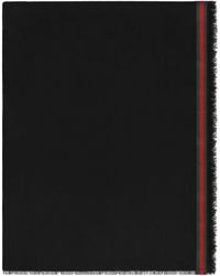Gucci - Sciarpa in seta e cotone - Lyst