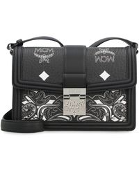 MCM - Borsa a tracolla Tracy in Visetos - Lyst