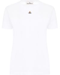 Vivienne Westwood - Cotton Crew-Neck T-Shirt T-Shirts & Jerseys - Lyst