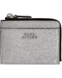 Marc Jacobs - The Coated Glitter Everyday Top Zip Wallet - Lyst