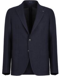 Tagliatore - Single-Breasted Two-Button Jacket - Lyst