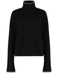 Pinko - Falkland Wool And Cashmere Sweater - Lyst