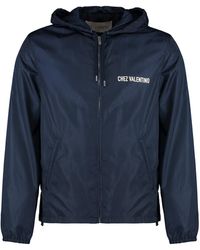Valentino Garavani - Technical Fabric Hooded Jacket - Lyst