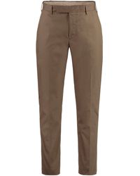 PT01 - Stretch Cotton Chino Trousers - Lyst