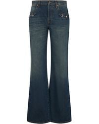 Gucci - Pants Made Of Cotton With Clamp Detail - Lyst