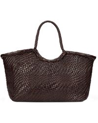 Dragon Diffusion - Borsa shopper in pelle intrecciata - Lyst