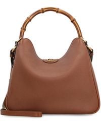 Gucci - Diana Leather Shoulder Bag - Lyst