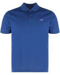 Paul & Shark - Cotton Piquet Polo - Lyst