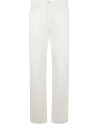 Gucci - Cotton Trousers With Clips - Lyst