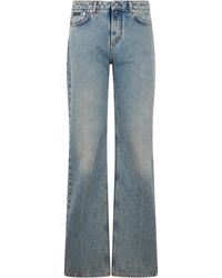 Dolce & Gabbana - High Waisted Flared Jeans - Lyst