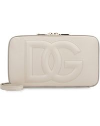 Dolce & Gabbana - Camera bag DG Logo in pelle - Lyst