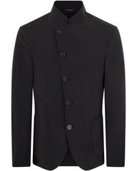 Emporio Armani - Single-Breasted Jacket - Lyst