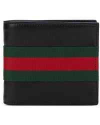 Gucci - Bi-Fold Wallet Web Trademark - Lyst