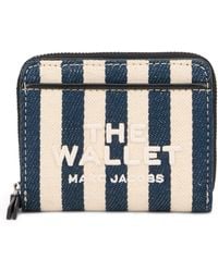 Marc Jacobs - Compact Wallet The Stripe - Lyst
