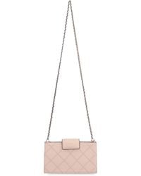 Tory Burch - Fleming Mini Leather Wallet On Chain - Lyst
