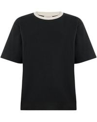 Weekend by Maxmara - Crew Neck T-Shirt - Lyst